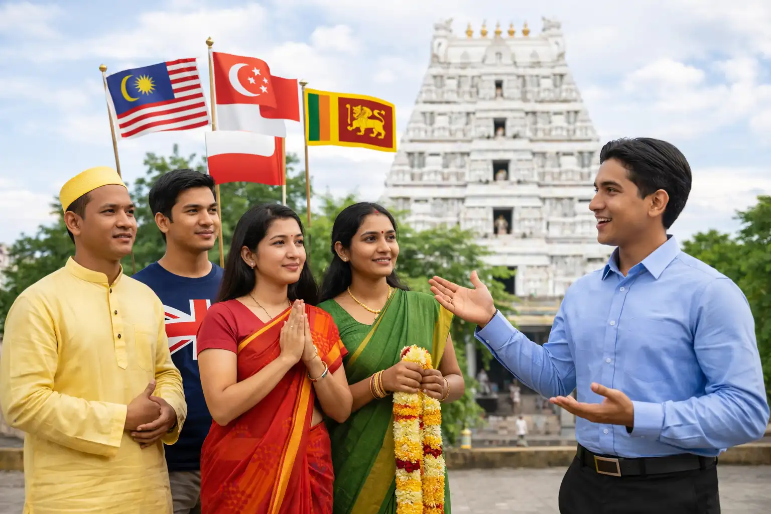 Tirupati NRI darshan assistance for international devotees from Malaysia Singapore Sri Lanka UK